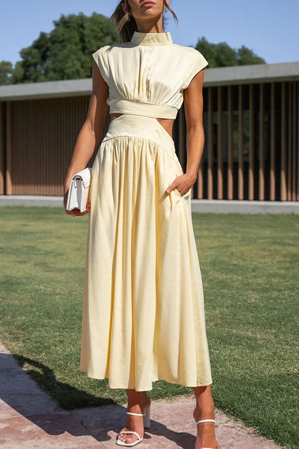 Solea - Stylish Cut-Out Dress