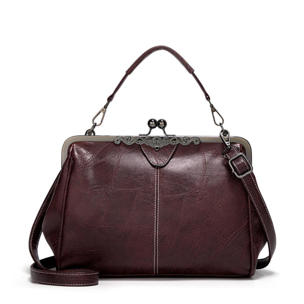 Mila | Classic Vintage Bag Featuring an Elegant Clasp Closure