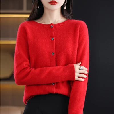 Christine - Cozy Button-Up Cardigan