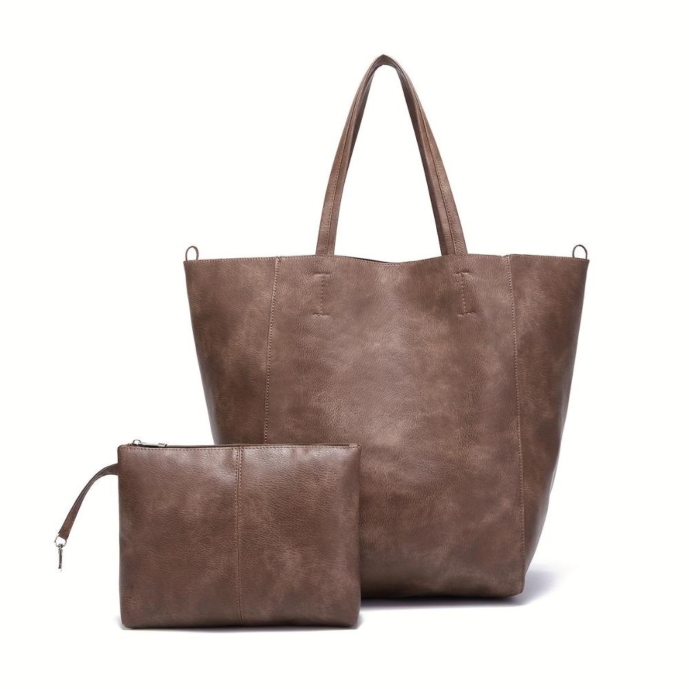 Renee | Oversized Vintage-Style Tote Bag