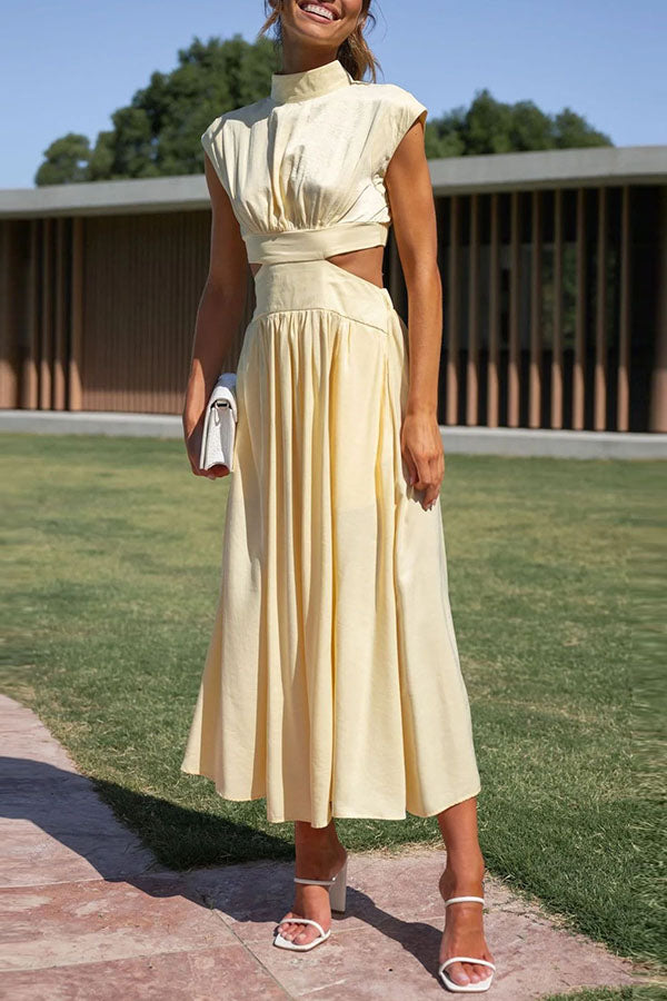 Solea - Stylish Cut-Out Dress