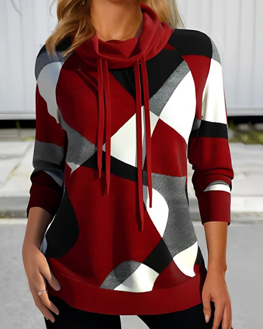 Clara - Colour Block Hoodie