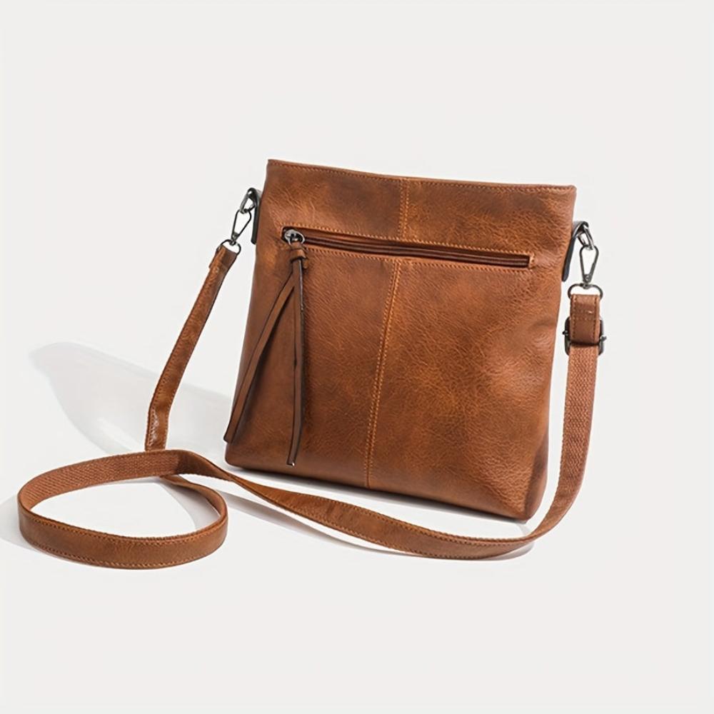 Lina | Retro Checkered Shoulder Bag