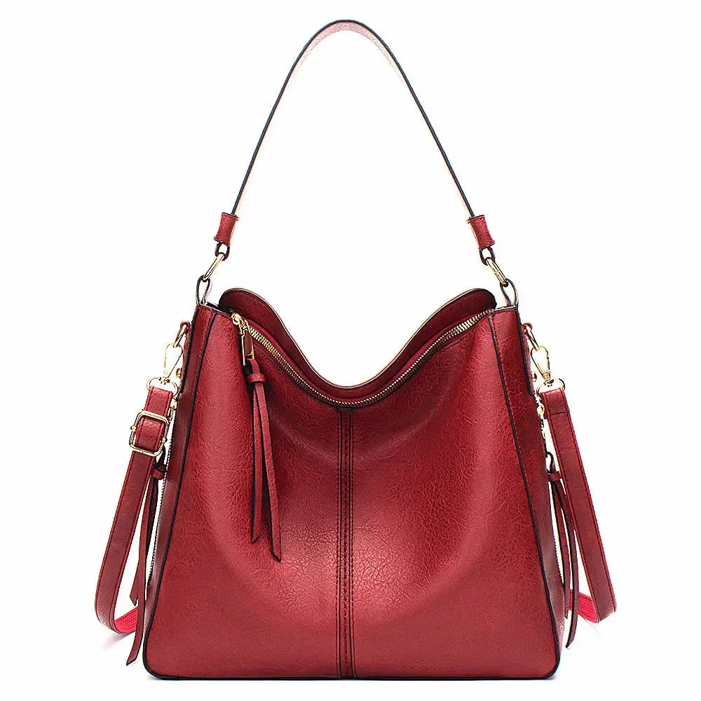 Karmen - Leather Hobo Bag