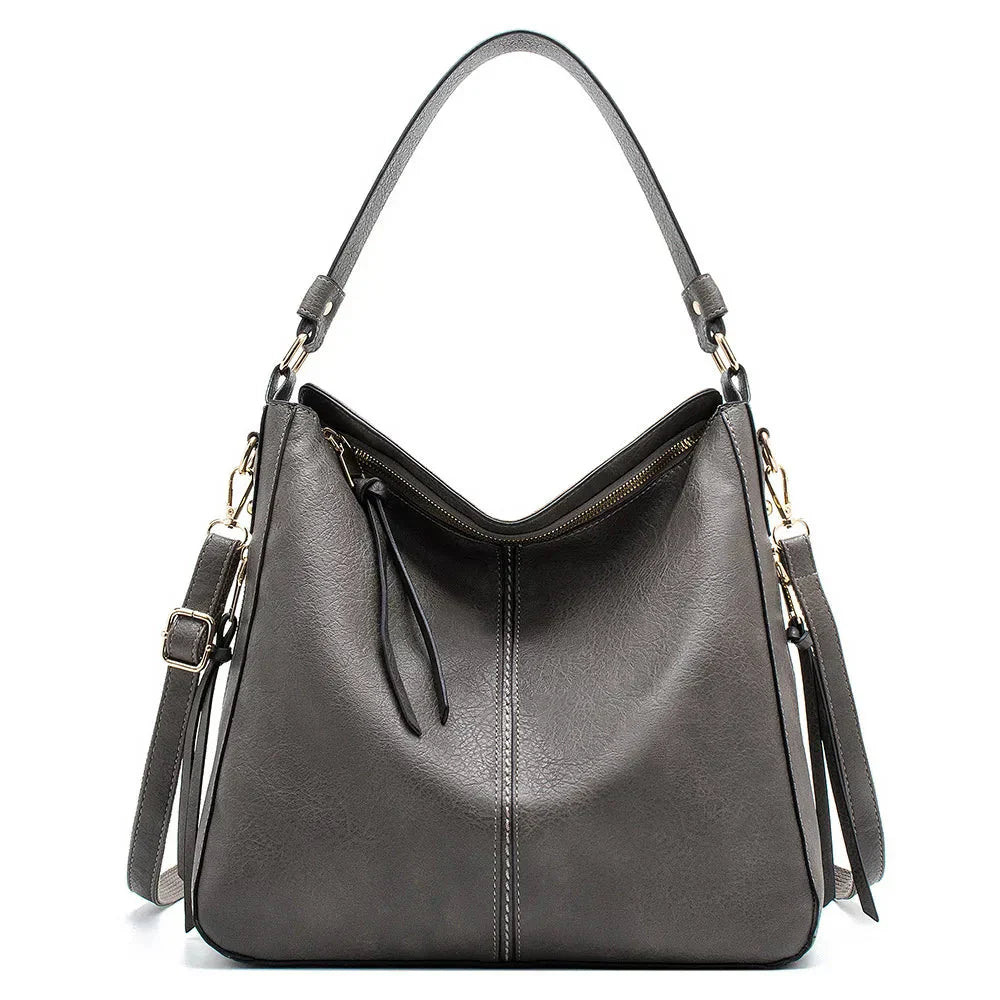 Karmen - Leather Hobo Bag