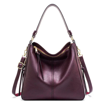 Karmen - Leather Hobo Bag