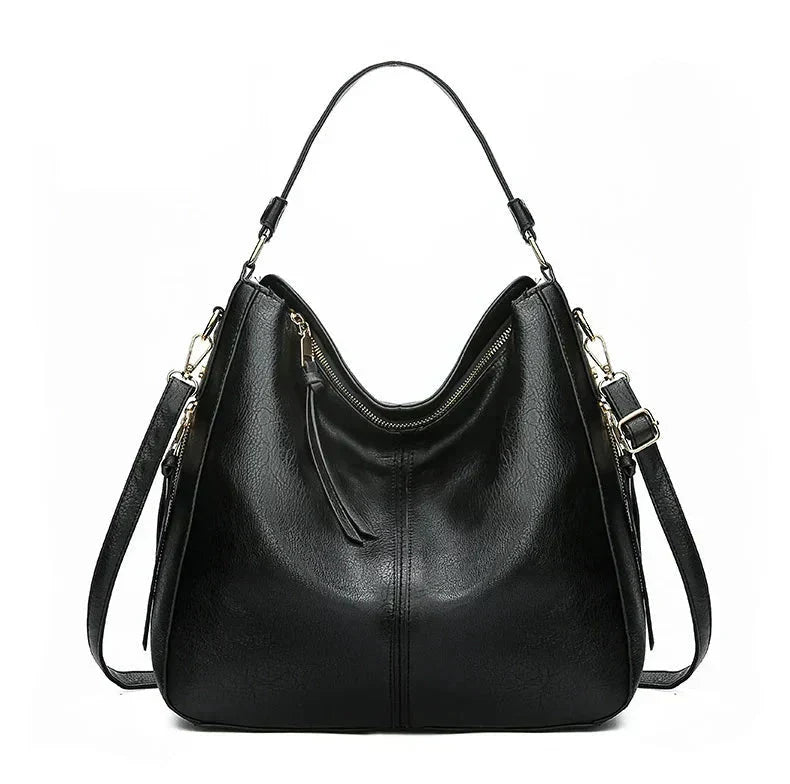 Karmen - Leather Hobo Bag