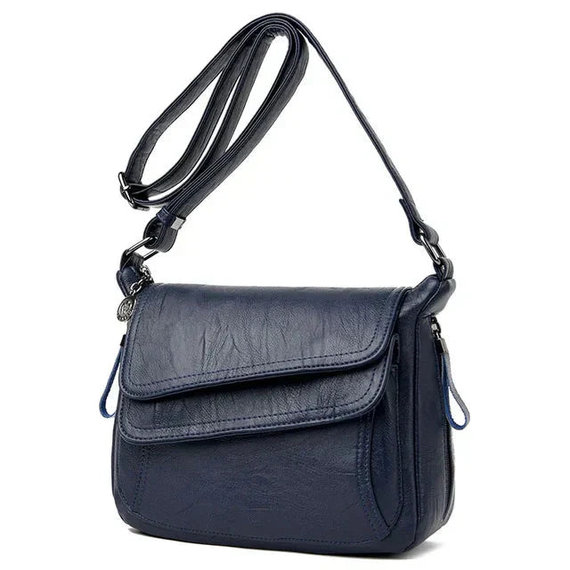 Freya - Soft Leather Crossbody Bag