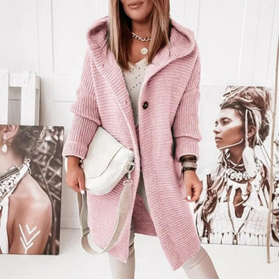 Pamela - Hooded Long Cardigan