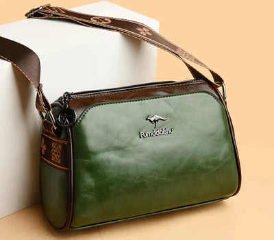 Women Retro Leather Handbag