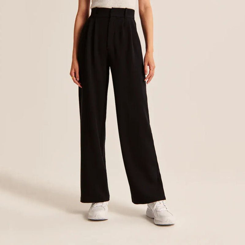 Liselot - Women's Loose Fit Wide Leg Trousers