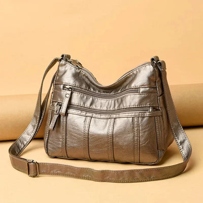 Nina - Soft Leather Crossbody Bag