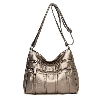 Nina - Soft Leather Crossbody Bag