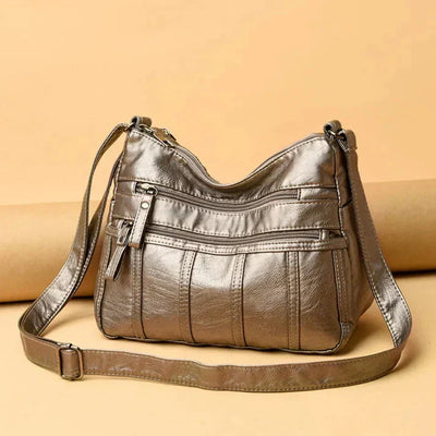 Nina - Soft Leather Crossbody Bag
