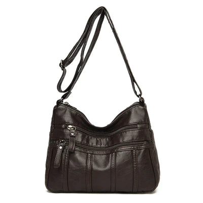 Nina - Soft Leather Crossbody Bag