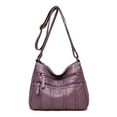 Nina - Soft Leather Crossbody Bag