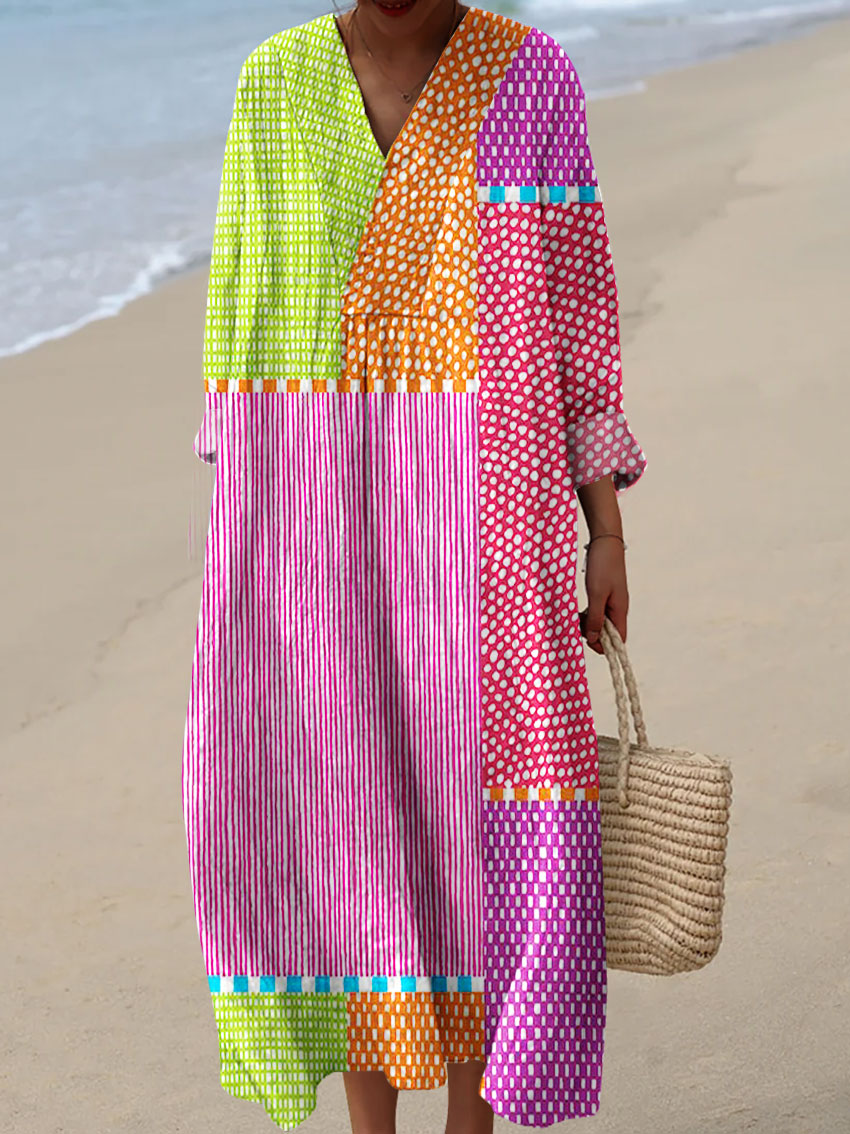 Renata | Multicolor Printed Dress